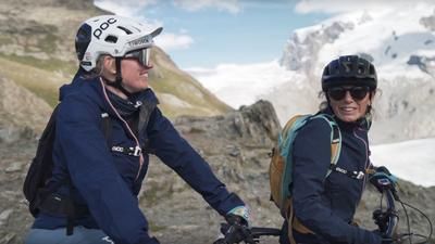 Kathi Kuypers &amp; Mutter Family &amp; Friends Haute Route E-Bike Wallis Zermatt