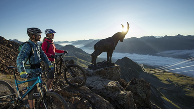 Piz Nair Sonnenaufgang