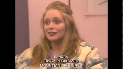 Sandra eats Specialized Tires