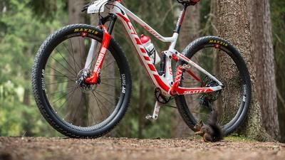 Schurters WM-Bike in Lenzerheide