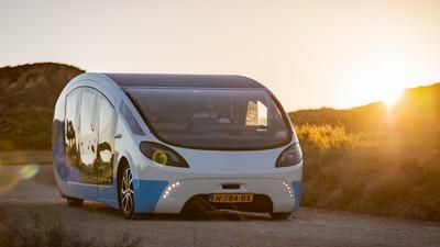 Solar E-Camper Van Solar Team Eindhoven