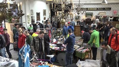 Pizzacup Teilchenbeschleuniger Mountainbike Flohmarkt