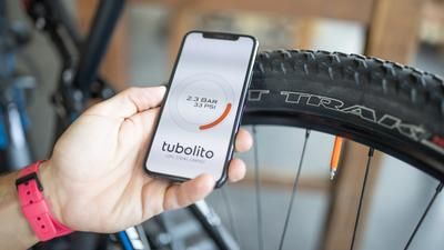 tubolito PSENS Fahrradschlauch mit Drucksensor smart inner tube