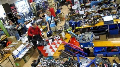 Veloteileflohmarkt im Velociped Kriens