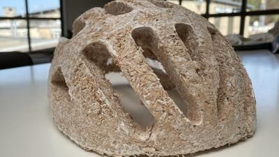 Kompostierbarer Velohelm ZHAW